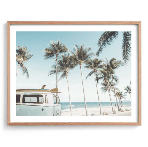 Blue Combi Print - Landscape