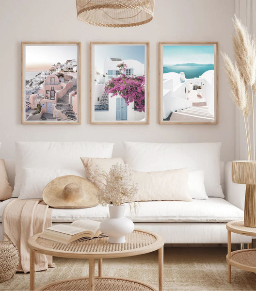 Santorini Dreams Print