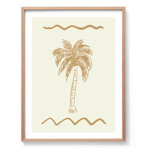 Handrawn Palm Print