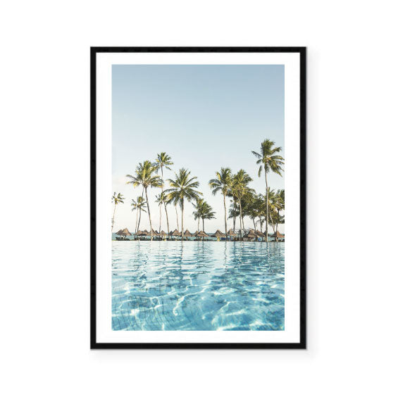 Resort Pool Print