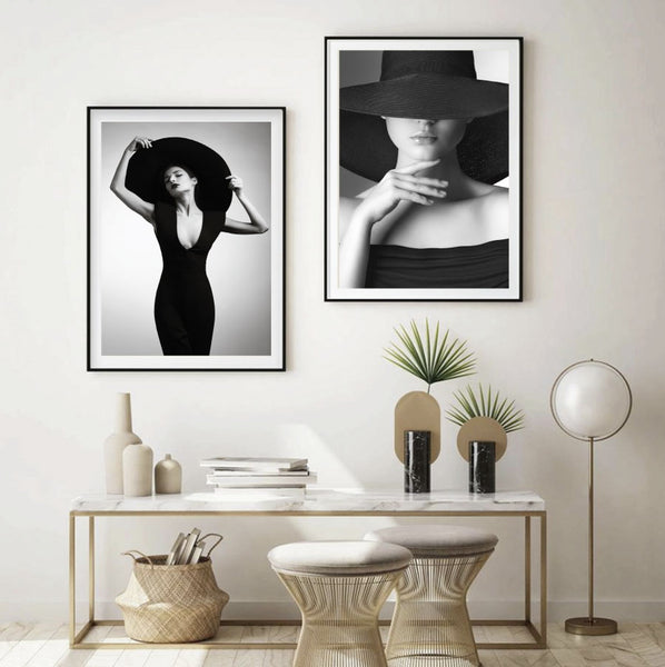 Elegant Lady II-Art for Interiors-Online Framed-Australian Made Wall Art-Milk n Honey Designs