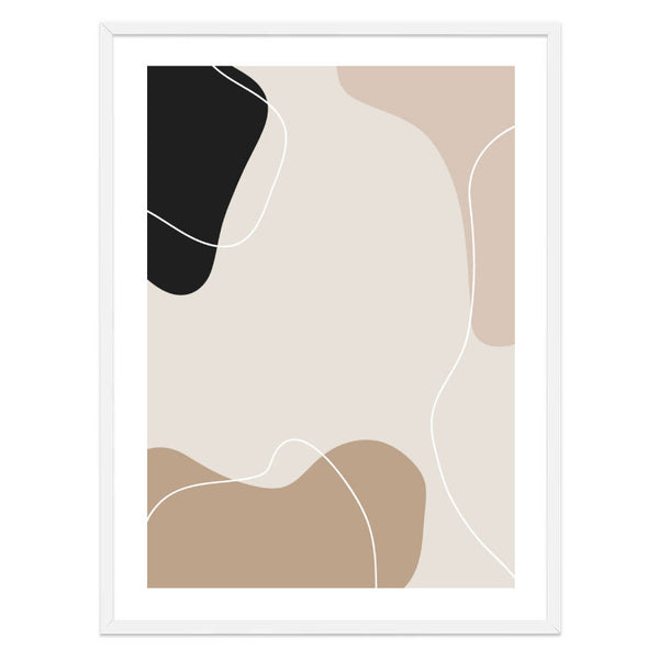 Arlo Abstract II Print-Art for Interiors-Online Framed-Australian Made Wall Art-Milk n Honey Designs