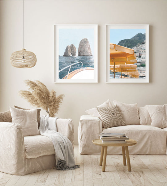 Capri Waters Print