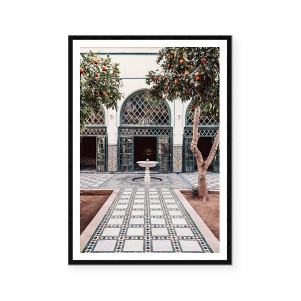 Marrakech Palace Print