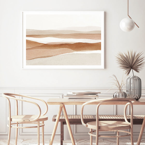 Morning Sunrise Abstract Print