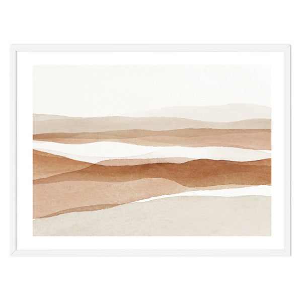 Morning Sunrise Abstract Print