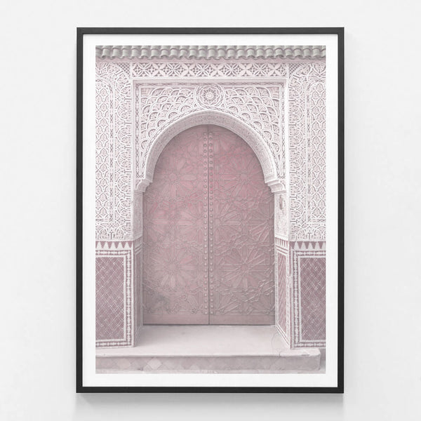 Moroccan Doorway Print-Art for Interiors-Online Framed-Australian Made Wall Art-Milk n Honey Designs