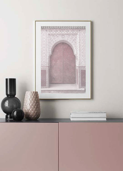 Moroccan Doorway Print-Art for Interiors-Online Framed-Australian Made Wall Art-Milk n Honey Designs