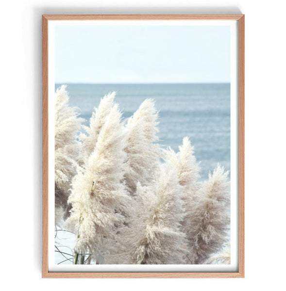 Pampas by the Sea Unframed A2-Art for Interiors-Online Framed-Australian Made Wall Art-Milk n Honey Designs