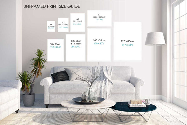 Morning Haze Print-Art for Interiors-Online Framed-Australian Made Wall Art-Milk n Honey Designs