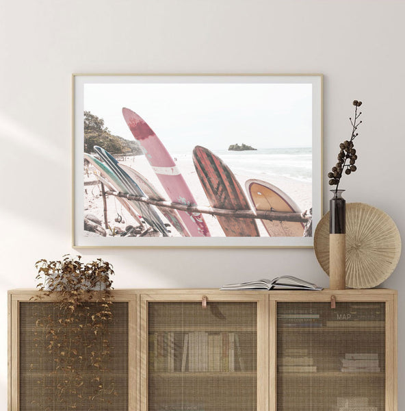 Surfs Up Print-Art for Interiors-Online Framed-Australian Made Wall Art-Milk n Honey Designs