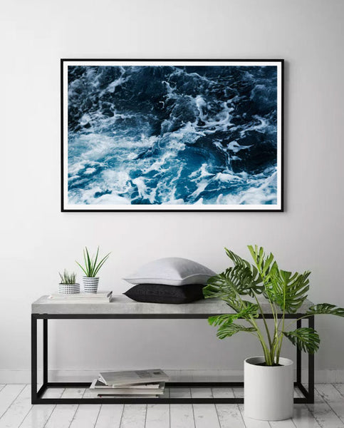 Wild Ocean Photography Print-Art for Interiors-Online Framed-Australian Made Wall Art-Milk n Honey Designs