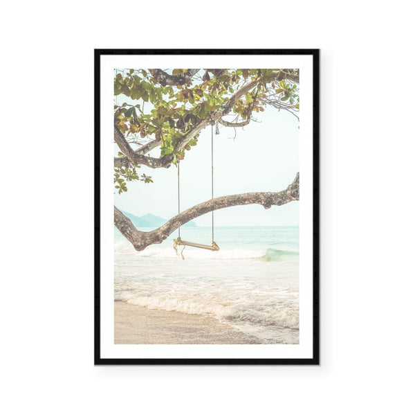 Beach Swing Print