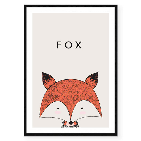 Fox Illustration Print