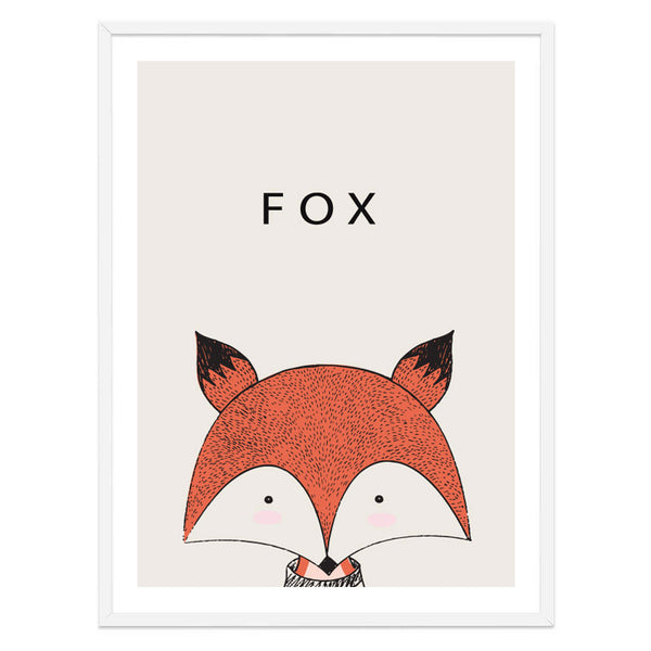 Fox Illustration Print