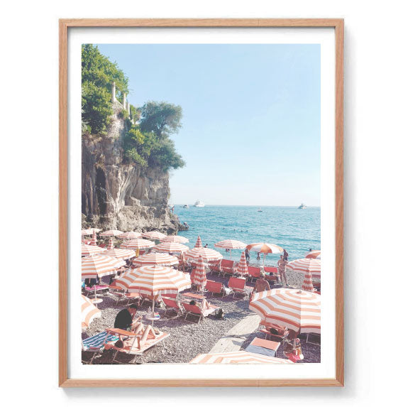 Italian Beach Club Print