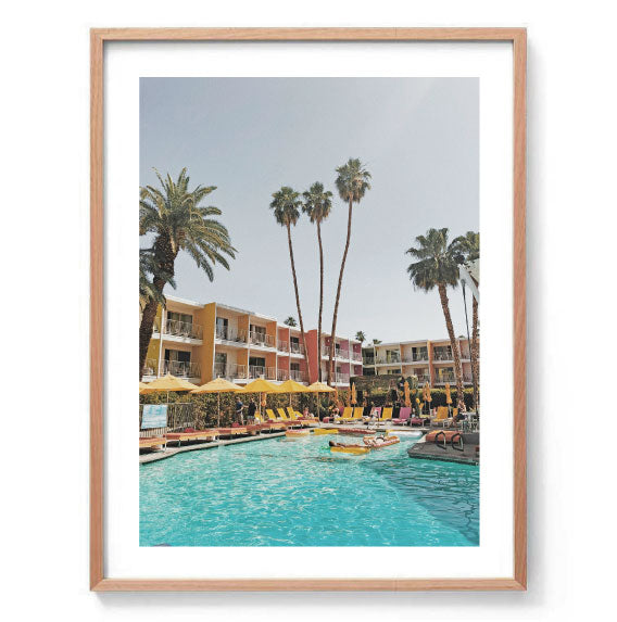 Palm Springs Saguaro Hotel Print