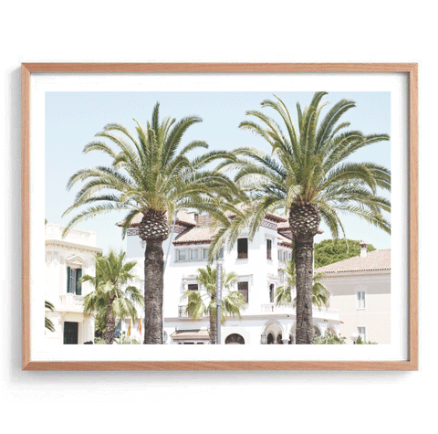 Spanish Palms II Print
