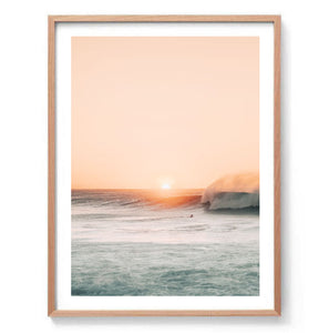 Sunrise Surfers Print
