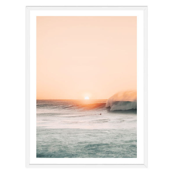 Sunrise Surfers Print