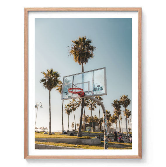 Venice Beach Basketball Print