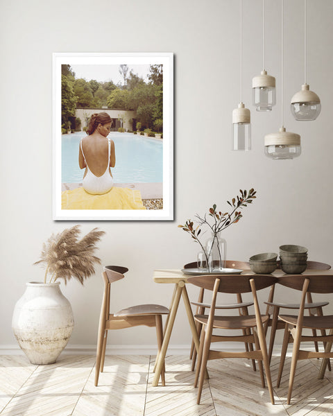 Vintage Sunbaker Photography Print-Art for Interiors-Online Framed-Australian Made Wall Art-Milk n Honey Designs