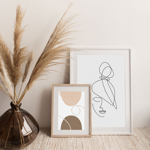 Entwined Abstract Print-Art for Interiors-Online Framed-Australian Made Wall Art-Milk n Honey Designs