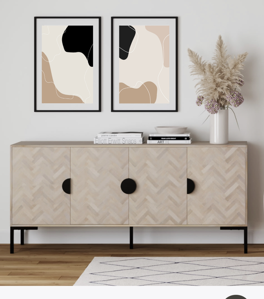 Arlo Abstract I Print-Art for Interiors-Online Framed-Australian Made Wall Art-Milk n Honey Designs