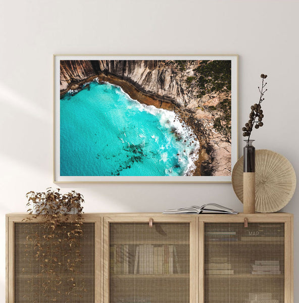 High Tide Print-Art for Interiors-Online Framed-Australian Made Wall Art-Milk n Honey Designs