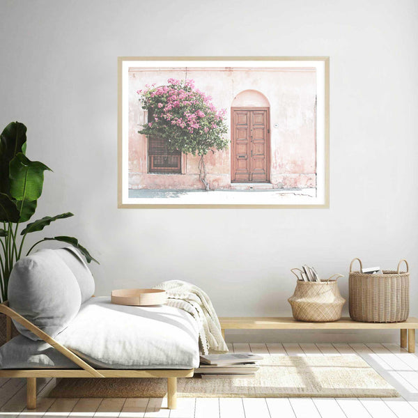 Italian Arched Doorway Wall Art Print-Art for Interiors-Online Framed-Australian Made Wall Art-Milk n Honey Designs