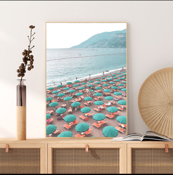 Italian Summer Print-Art for Interiors-Online Framed-Australian Made Wall Art-Milk n Honey Designs