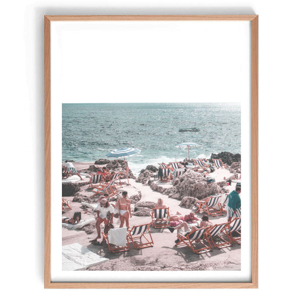 Amalfi Coast Prints Set of 2-Art for Interiors-Online Framed-Australian Made Wall Art-Milk n Honey Designs