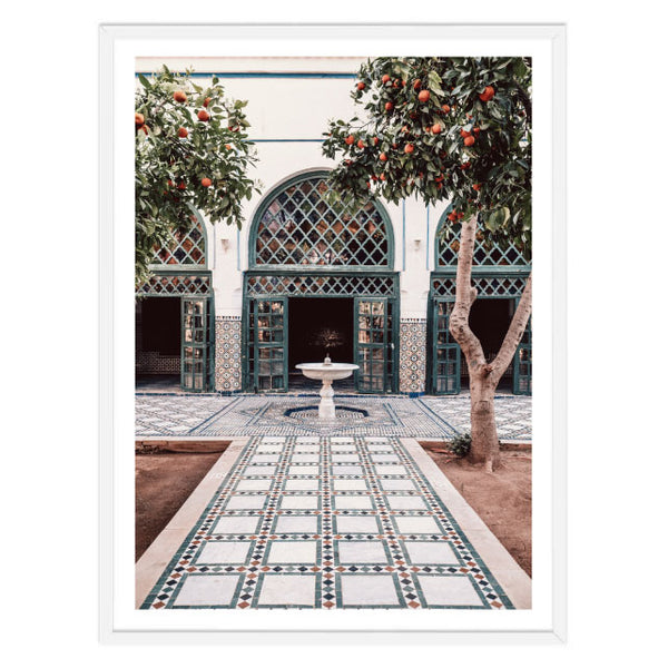 Marrakech Palace Print