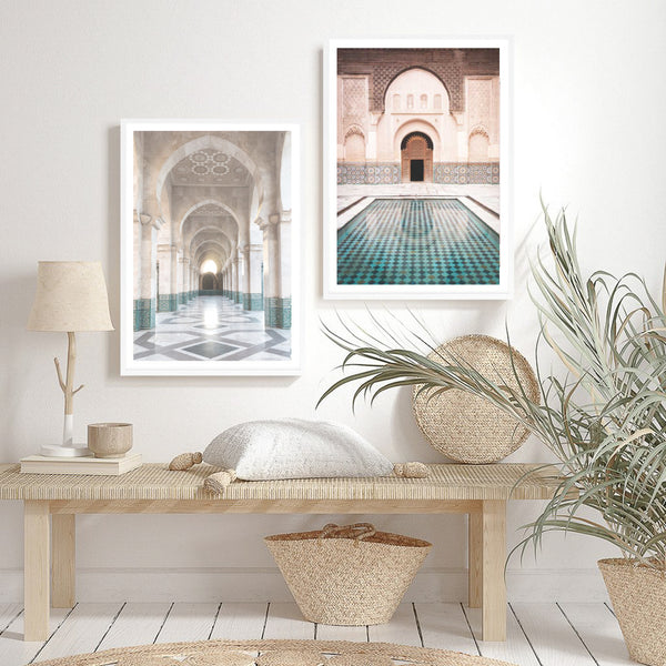 Marrakech Pool Print