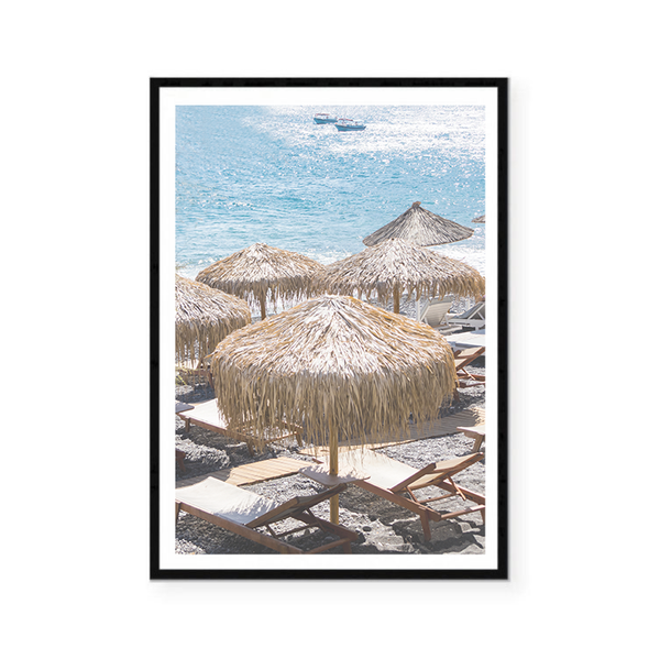 Beach Umbrellas Print