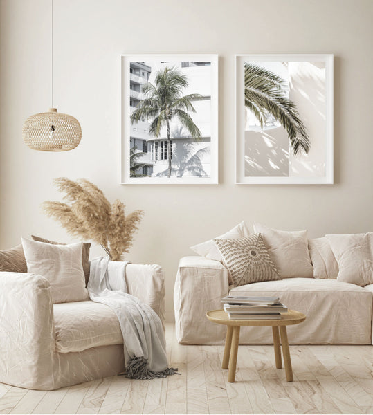Miami Palm Print
