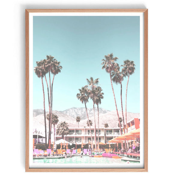 Saguaro Hotel Palm Springs 60x90cm Print