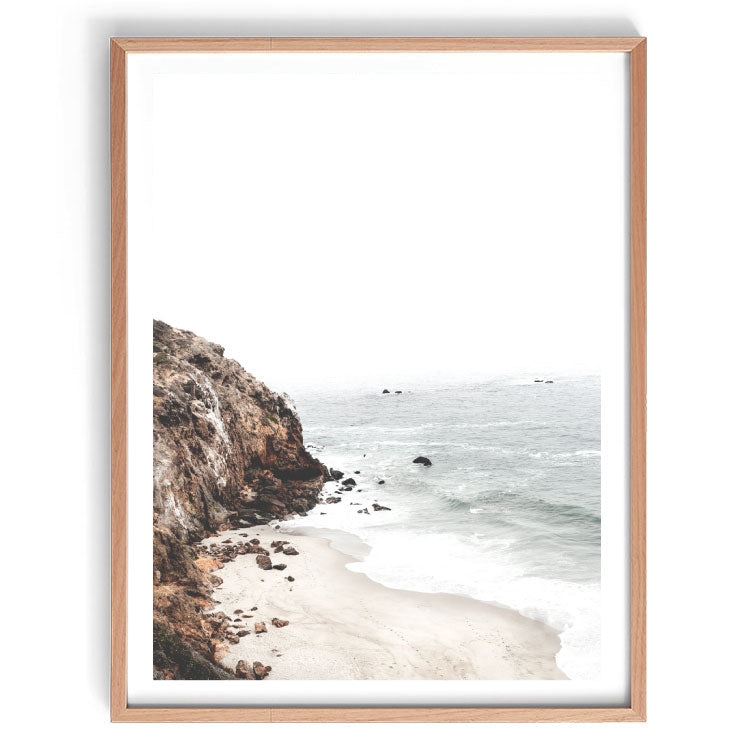 Sea Cliffs Print -50x70cm