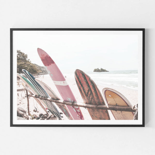 Surfs Up Print-Art for Interiors-Online Framed-Australian Made Wall Art-Milk n Honey Designs