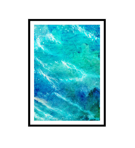 Wild Sea Watercolour Print-Art for Interiors-Online Framed-Australian Made Wall Art-Milk n Honey Designs