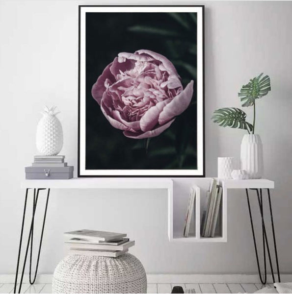 Midnight Garden Print-Art for Interiors-Online Framed-Australian Made Wall Art-Milk n Honey Designs